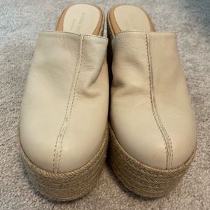 PALOMA BARCELO Platform Wedge Mules